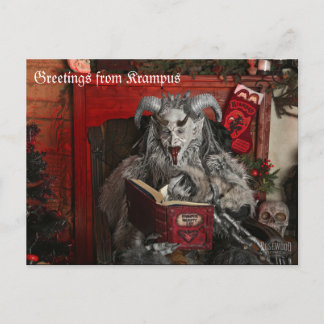 PNW Krampus Postcard Briefkaart