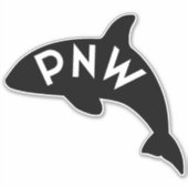 PNW Orca Decal Sticker (Voorkant)