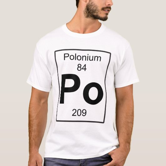 Po - Polonium T-shirt (Voorkant)