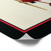 Pob Sign, Red Baron Beer Garden Poster (Hoek)