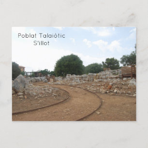 Poblat Talaiòtic S'illot Briefkaart