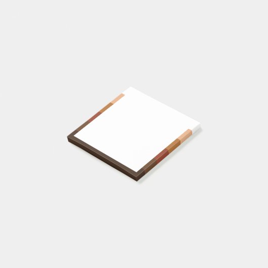 POC Pride-vlag Post-it® Notes (Schuin)
