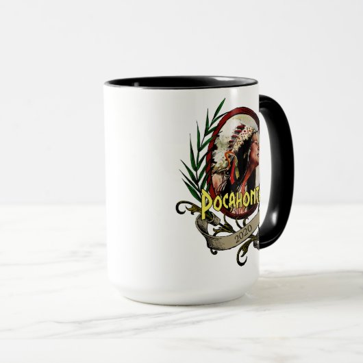 Pocahontas 2020 Mug (Devant droit)