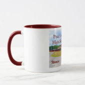 Pocahontas Comté Lycée Alumni café Mug (Gauche)