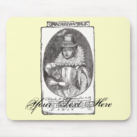 Pocahontas Mousepad Muismat (Voorkant)