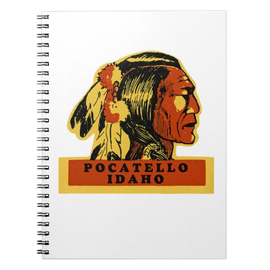 Pocatello Idaho Notitieboek (Voorkant)