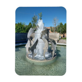 Pocatello Simplot Square Fountain Flexible Magnet Magneet