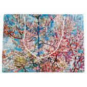 Poche à fleurs, Van Gogh Grand sac cadeau (Devant)