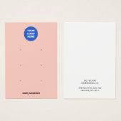 Poche Ajouter Votre Logo Écran D'Oreille À Trois T (Devant & derrière)