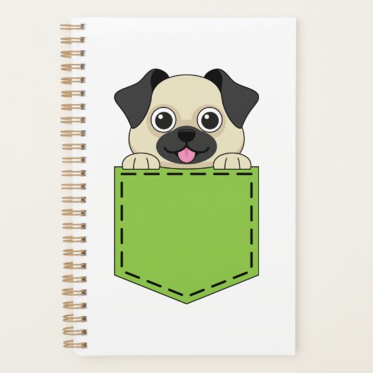 Poche animal chien (Devant)