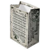 Poche de la feuille de musique Halls Sac cadeau (Devant Angle)