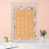 Poche de siège Mariage Fleur sauvage Sunny ID1023 (Mariage)