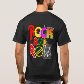 Poche et dos d'avant de T-shirt de rock (Dos)