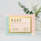 Poche Monnaie + Phuile d'or RSVP | MARIAGE (Debout devant)