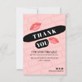 Poche noir brosse Kiss Photo Order Merci (Devant)