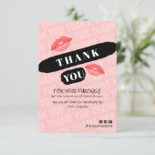 Poche noir brosse Kiss Photo Order Merci (Debout devant)