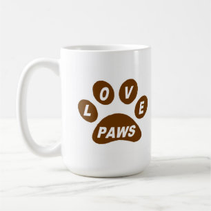 Poches d'amour de la Mug sur les pattes Brown