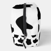 Poches de vache noir et blanc Sac de toilette moti (Droite)