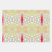 Poches plates de papier enveloppant des soeurs étr (Devant 3)