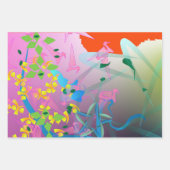 Poches plates de papier enveloppant des soeurs étr (Devant)