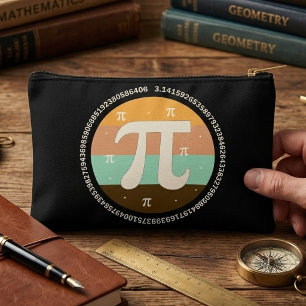 Pochette À Accessoires 3.14 Conception de la Journée nationale Pi - Idée 