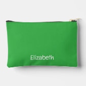 Pochette À Accessoires 4 photo ajouter nom blanc vert jaune (Verso)