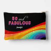 Pochette À Accessoires 50 et Fabulous Rainbow Sparkle 50e anniversaire (Verso)