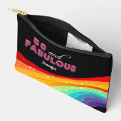 Pochette À Accessoires 50 et Fabulous Rainbow Sparkle 50e anniversaire (Ouvrir)