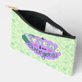Pochette À Accessoires "A Friend for Everyone" Green Pouch (Ouvrir)