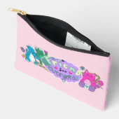 Pochette À Accessoires "A Friend for Everyone" Pink Logo (Ouvrir)