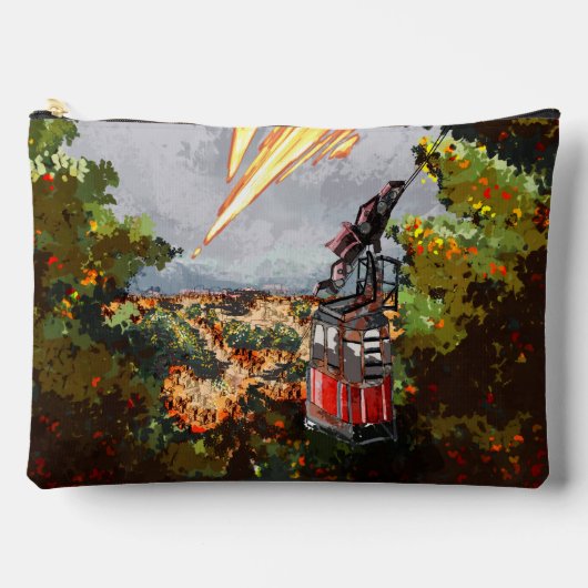 Pochette À Accessoires A World Created, Ending, (Recto)