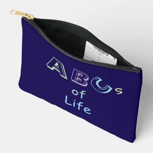Pochette À Accessoires ABCs of Life Pouch/Bag (Ouvrir)