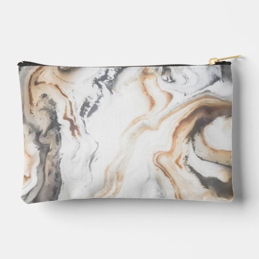Pochette À Accessoires Abstract Marble Texture Nature (Verso)