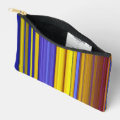 Pochette À Accessoires Abstract Stripes Design 1 (Ouvrir)