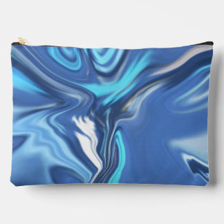 Pochette À Accessoires Abstract Symphony in Blue 2