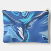 Pochette À Accessoires Abstract Symphony in Blue 2 (Verso)