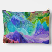 Pochette À Accessoires Abstrait de Crystal Mountain (Verso)