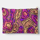 Pochette À Accessoires Abstrait dynamique (Verso)