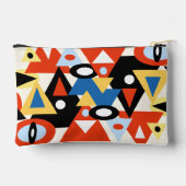 Pochette À Accessoires Abstrait géométrique (Verso)