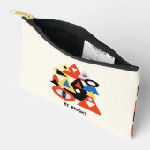 Pochette À Accessoires Abstrait géométrique (Ouvrir)
