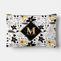 Abstrait Gris jaune noir gris sans joint motif flo