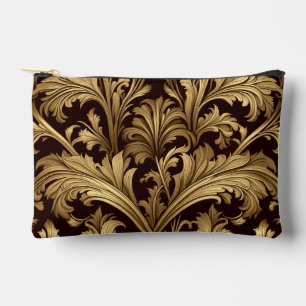 Pochette À Accessoires Acanthus Feuille (Ancien Ton Or) (Petit)