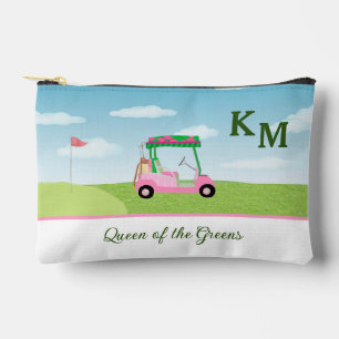 Pochette À Accessoires Accès nom personnalisé panoramique chariot de golf