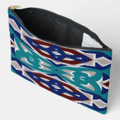 Pochette À Accessoires Accessoire Pouch, Un design géométrique unique (Ouvrir)