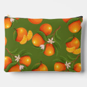 Pochette À Accessoires Actualisation des grands Motifs Oranges (Recto)