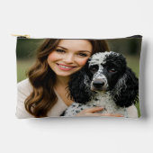 Pochette À Accessoires Add Poddle Photo Personalize Customize (Recto)