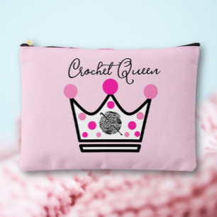 Pochette À Accessoires Adorable Crochet cadeau Queen