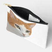 Pochette À Accessoires Adorable Ginger Cat Art (Ouvrir)