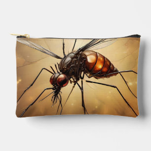 Pochette À Accessoires Ailes complexes : L'art fractal du moustique
