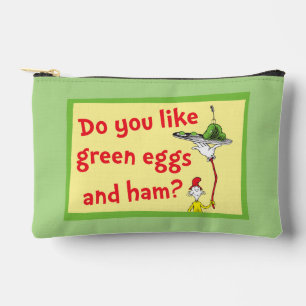 Pochette À Accessoires Aimez-vous les œufs verts et le jambon ?
